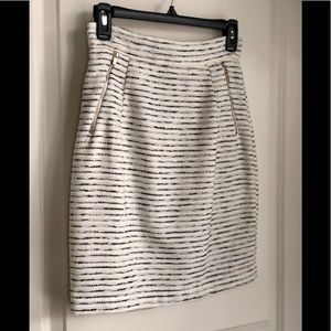 H&M white tweed skirt **FINAL PRICE DROP**